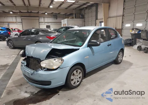 2009 Hyundai Accent Gs z USA, uszkodzony, nr VIN KMHCM36CX9U138800